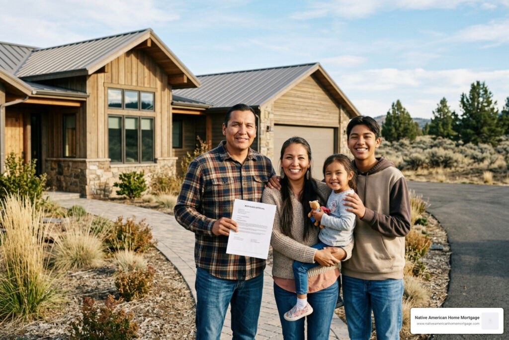 Native American home loan approval